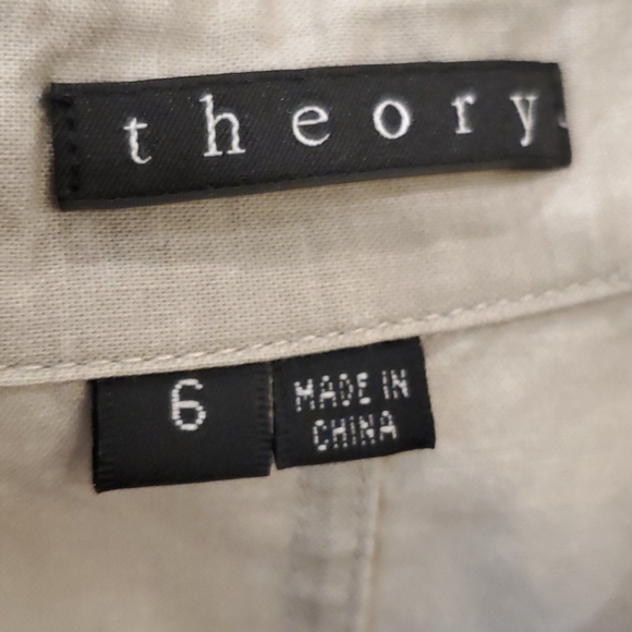 Theory Tan Shirtdress 6 - Picture 5 of 5